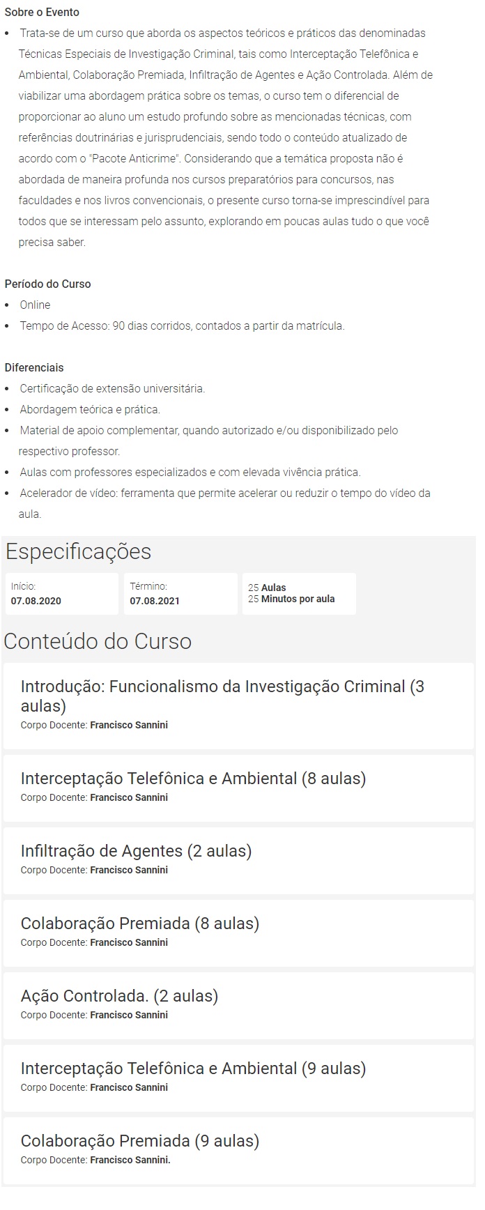 Técnicas Especiais de Investigação Criminal (DAMÁSIO 2020) 4